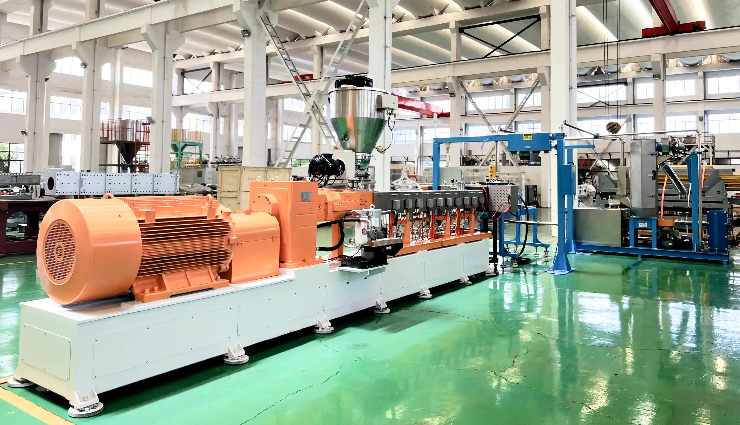 SHJ-75同向双螺杆挤出机